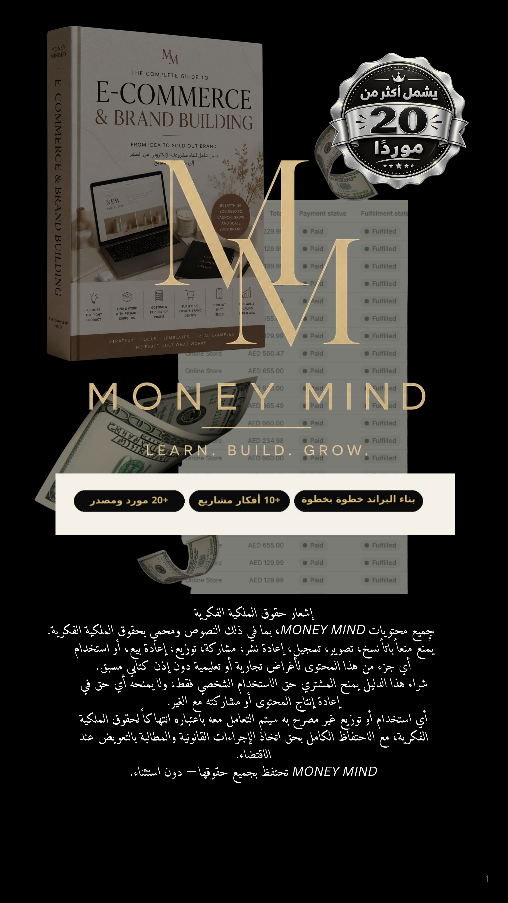 دليل بناء براند للمبتدئين — من الفكرة إلى الإطلاق